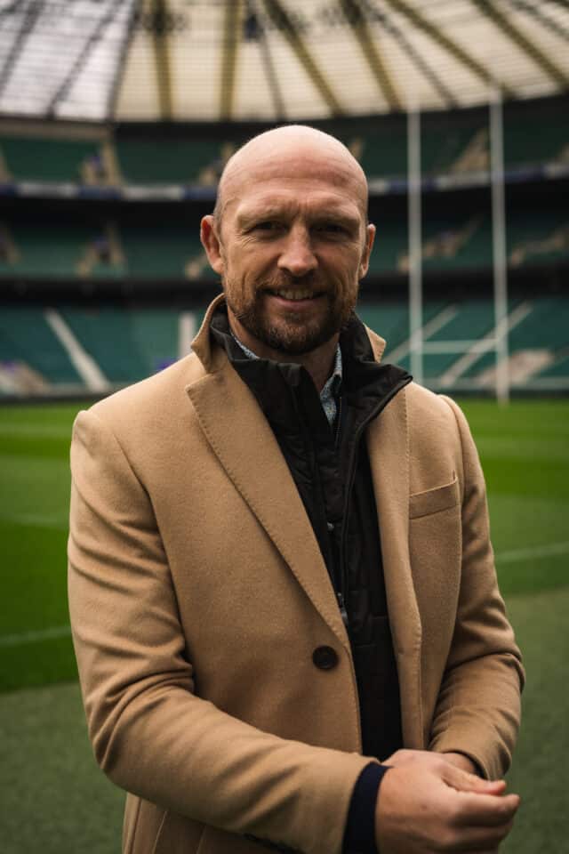Matt Dawson looking at camera